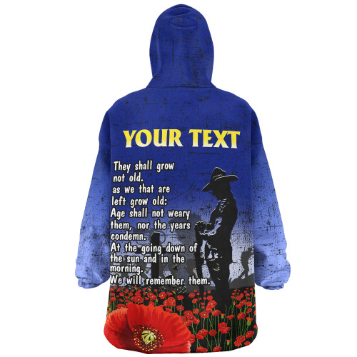 Australia Anzac Day Snug Hoodie - Anzac Lest We Forget Poppy Flag Snug Hoodie2 Australia Anzac Day Snug Hoodie - Anzac Lest We Forget Poppy Flag Snug Hoodie2