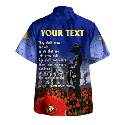 Australia Anzac Day Hawaiian Shirt - Anzac Lest We Forget Poppy Flag Hawaiian Shirt2 Australia Anzac Day Hawaiian Shirt - Anzac Lest We Forget Poppy Flag Hawaiian Shirt2