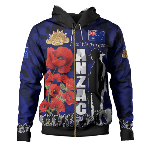 Australia  Anzac Custom Hoodie - Anzac day Lest We Forget With Poppies And Camo Pattern Hoodie Australia  Anzac Custom Hoodie - Anzac day Lest We Forget With Poppies And Camo Pattern Hoodie