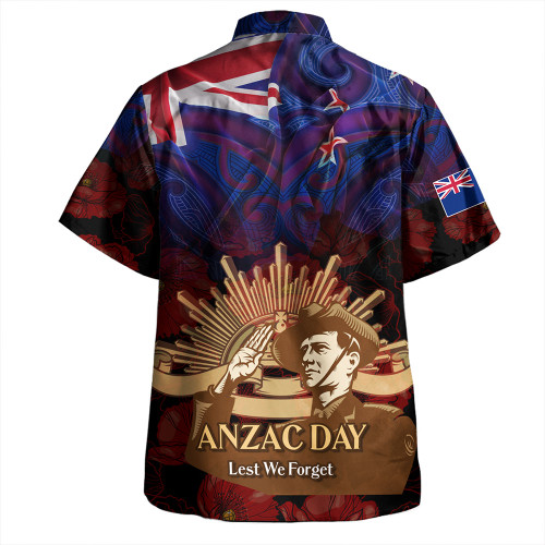 New Zealand Anzac Day Custom Hawaiian Shirt - Soldier Maori Patterns Hawaiian Shirt New Zealand Anzac Day Custom Hawaiian Shirt - Soldier Maori Patterns Hawaiian Shirt