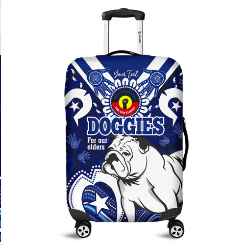 Canterbury-Bankstown Bulldogs Naidoc Week Custom Luggage Cover - For Our Elders Doggies Aboriginal Inspired Luggage Cover Canterbury-Bankstown Bulldogs Naidoc Week Custom Luggage Cover - For Our Elders Doggies Aboriginal Inspired Luggage Cover