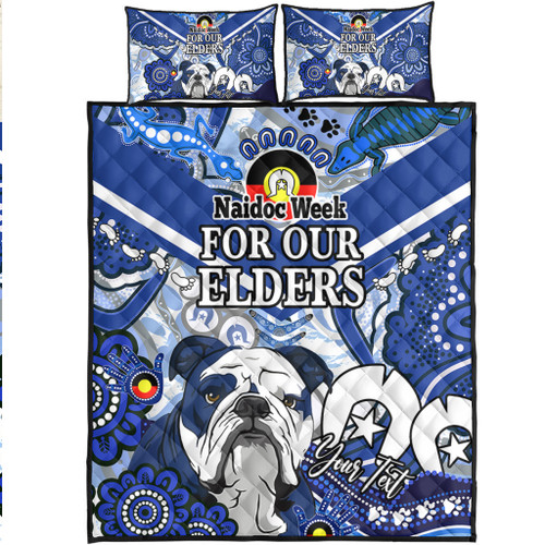 Cronulla-Sutherland Sharks Naidoc Week Custom Quilt Bed Set - Naidoc Week Doggies Quilt Bed Set Cronulla-Sutherland Sharks Naidoc Week Custom Quilt Bed Set - Naidoc Week Doggies Quilt Bed Set
