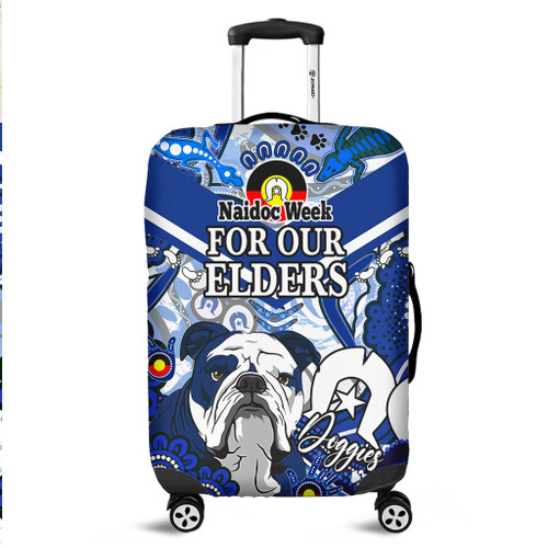 Cronulla-Sutherland Sharks Naidoc Week Custom Luggage Cover - Naidoc Week Doggies Luggage Cover