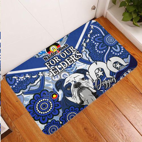 Cronulla-Sutherland Sharks Naidoc Week Custom Door Mat - Naidoc Week Doggies Door Mat