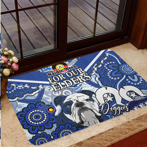 Cronulla-Sutherland Sharks Naidoc Week Custom Door Mat - Naidoc Week Doggies Door Mat