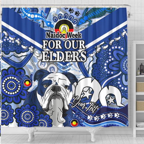 Cronulla-Sutherland Sharks Naidoc Week Custom Shower Curtain - Naidoc Week Doggies Shower Curtain Cronulla-Sutherland Sharks Naidoc Week Custom Shower Curtain - Naidoc Week Doggies Shower Curtain