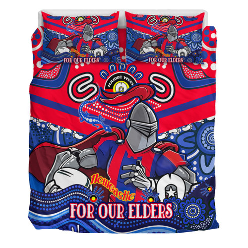 Newcastle Knights Naidoc Week Custom Bedding Set - For Our Elders Home Jersey Bedding Set Newcastle Knights Naidoc Week Custom Bedding Set - For Our Elders Home Jersey Bedding Set