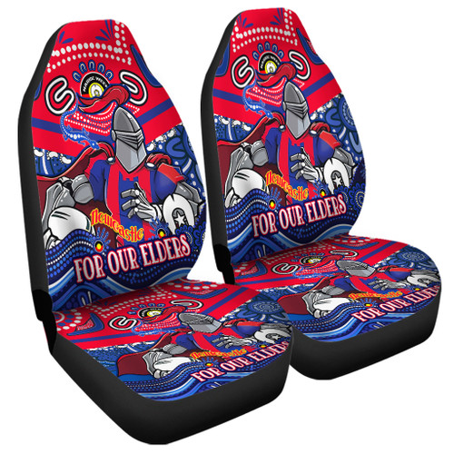 Newcastle Knights Naidoc Week Custom Car Seat Covers - For Our Elders Home Jersey Car Seat Covers Newcastle Knights Naidoc Week Custom Car Seat Covers - For Our Elders Home Jersey Car Seat Covers