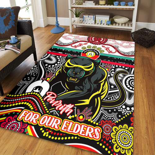 Penrith Panthers Naidoc Week Custom Area Rug - For Our Elders Home Jersey Area Rug Penrith Panthers Naidoc Week Custom Area Rug - For Our Elders Home Jersey Area Rug