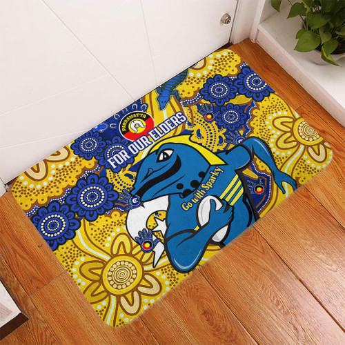 Parramatta Eels Naidoc Week Custom Door Mat - For Our Elders Home Jersey Door Mat Parramatta Eels Naidoc Week Custom Door Mat - For Our Elders Home Jersey Door Mat