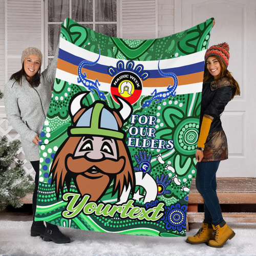 Canberra Raiders Naidoc Week Custom Blanket - For Our Elders Home Jersey Blanket Canberra Raiders Naidoc Week Custom Blanket - For Our Elders Home Jersey Blanket