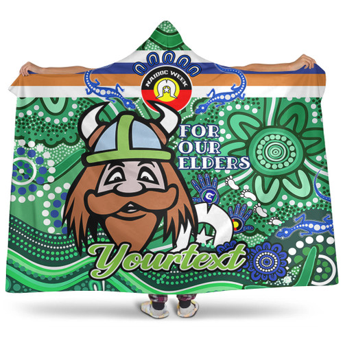 Canberra Raiders Naidoc Week Custom Hooded Blanket - For Our Elders Home Jersey Hooded Blanket Canberra Raiders Naidoc Week Custom Hooded Blanket - For Our Elders Home Jersey Hooded Blanket