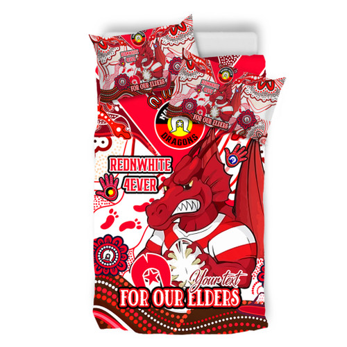 St. George Illawarra Dragons Naidoc Week Custom Bedding Set - For Our Elders Home Jersey Bedding Set St. George Illawarra Dragons Naidoc Week Custom Bedding Set - For Our Elders Home Jersey Bedding Set