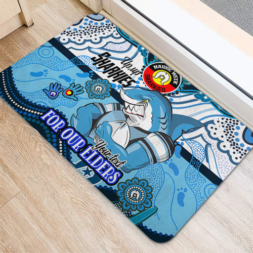 Cronulla-Sutherland Sharks Naidoc Week Custom Door Mat - For Our Elders Home Jersey Door Mat Cronulla-Sutherland Sharks Naidoc Week Custom Door Mat - For Our Elders Home Jersey Door Mat