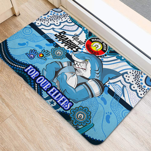 Cronulla-Sutherland Sharks Naidoc Week Custom Door Mat - For Our Elders Home Jersey Door Mat Cronulla-Sutherland Sharks Naidoc Week Custom Door Mat - For Our Elders Home Jersey Door Mat