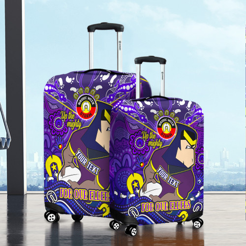 Melbourne Storm Naidoc Week Custom Luggage Cover - For Our Elders Home Jersey Luggage Cover Melbourne Storm Naidoc Week Custom Luggage Cover - For Our Elders Home Jersey Luggage Cover