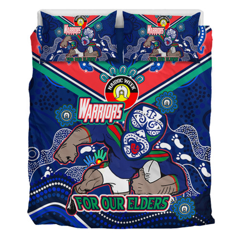 New Zealand Warriors Naidoc Week Custom Bedding Set - For Our Elders Home Jersey Bedding Set New Zealand Warriors Naidoc Week Custom Bedding Set - For Our Elders Home Jersey Bedding Set