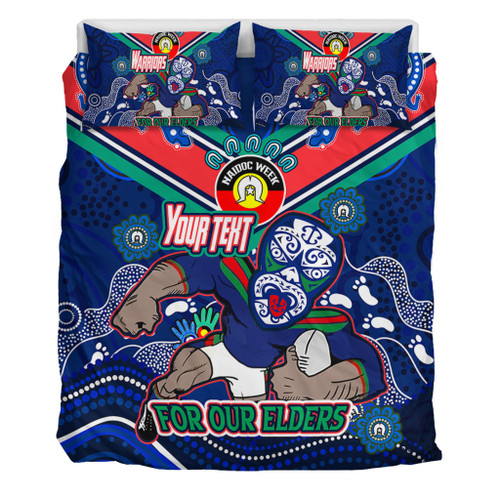 New Zealand Warriors Naidoc Week Custom Bedding Set - For Our Elders Home Jersey Bedding Set New Zealand Warriors Naidoc Week Custom Bedding Set - For Our Elders Home Jersey Bedding Set