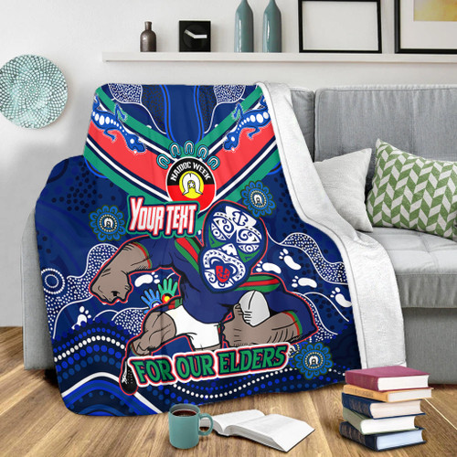 New Zealand Warriors Naidoc Week Custom Blanket - For Our Elders Home Jersey Blanket New Zealand Warriors Naidoc Week Custom Blanket - For Our Elders Home Jersey Blanket