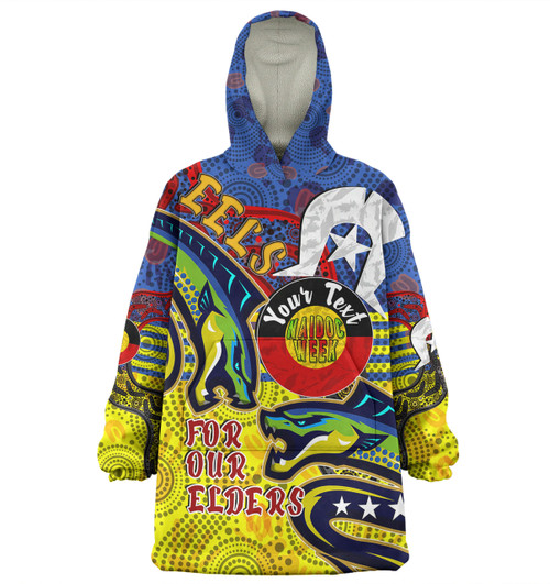 Parramatta Eels Naidoc Week Custom Snug Hoodie - Parramatta Eels Naidoc Week For Our Elders With Dot Art Snug Hoodie Parramatta Eels Naidoc Week Custom Snug Hoodie - Parramatta Eels Naidoc Week For Our Elders With Dot Art Snug Hoodie