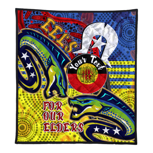 Parramatta Eels Naidoc Week Custom Quilt - Parramatta Eels Naidoc Week For Our Elders With Dot Art Quilt Parramatta Eels Naidoc Week Custom Quilt - Parramatta Eels Naidoc Week For Our Elders With Dot Art Quilt