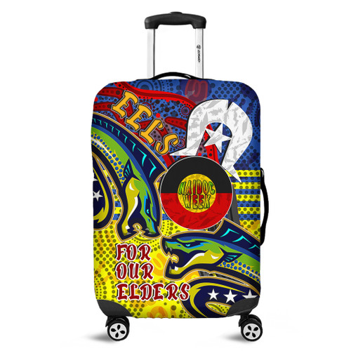 Parramatta Eels Naidoc Week Custom Luggage Cover - Parramatta Eels Naidoc Week For Our Elders With Dot Art Luggage Cover Parramatta Eels Naidoc Week Custom Luggage Cover - Parramatta Eels Naidoc Week For Our Elders With Dot Art Luggage Cover