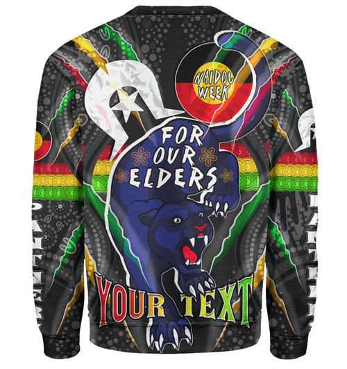 Penrith Panthers Naidoc Week Custom Sweatshirt - Penrith Panthers Naidoc Week For Our Elders Australian Indigenous Dot Art Sweatshirt Penrith Panthers Naidoc Week Custom Sweatshirt - Penrith Panthers Naidoc Week For Our Elders Australian Indigenous Dot Art Sweatshirt