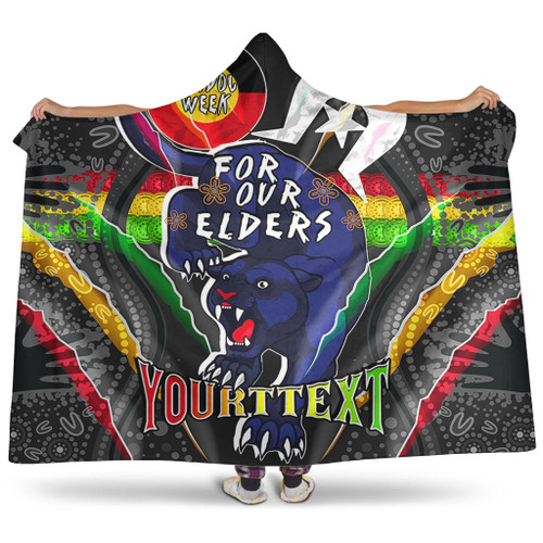 Penrith Panthers Naidoc Week Custom Hooded Blanket - Penrith Panthers Naidoc Week For Our Elders Australian Indigenous Dot Art Hooded Blanket Penrith Panthers Naidoc Week Custom Hooded Blanket - Penrith Panthers Naidoc Week For Our Elders Australian Indigenous Dot Art Hooded Blanket