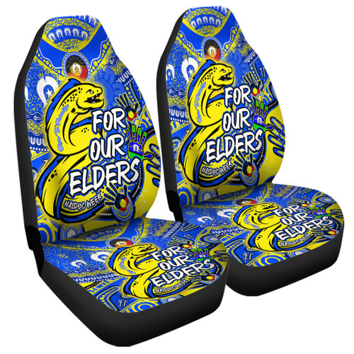 Parramatta Eels Naidoc Week Custom Car Seat Covers - For Our Elders Run to Paradise Car Seat Covers Parramatta Eels Naidoc Week Custom Car Seat Covers - For Our Elders Run to Paradise Car Seat Covers