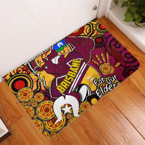 Brisbane Broncos Naidoc Week Custom Door Mat - Brisbane Broncos Naidoc Week For Our Elders Bronx for Life Sport Style Door Mat Brisbane Broncos Naidoc Week Custom Door Mat - Brisbane Broncos Naidoc Week For Our Elders Bronx for Life Sport Style Door Mat