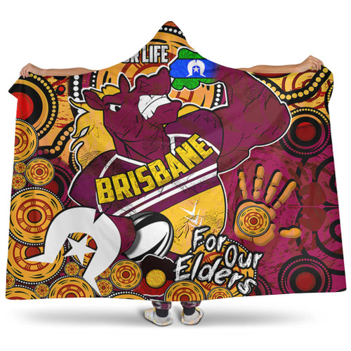 Brisbane Broncos Naidoc Week Custom Hooded Blanket - Brisbane Broncos Naidoc Week For Our Elders Bronx for Life Sport Style Hooded Blanket Brisbane Broncos Naidoc Week Custom Hooded Blanket - Brisbane Broncos Naidoc Week For Our Elders Bronx for Life Sport Style Hooded Blanket