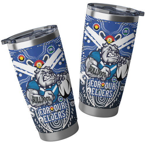 Canterbury-Bankstown Bulldogs Custom Tumbler - Doggies Naidoc Week For Our Elders Dot Art Style Tumbler Canterbury-Bankstown Bulldogs Custom Tumbler - Doggies Naidoc Week For Our Elders Dot Art Style Tumbler