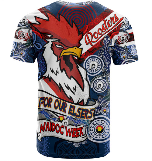 Sydney Roosters Naidoc Week Custom T-Shirt - Sydney Roosters Naidoc WeekFor Our Elders Dot Art Style With Lizard T-Shirt Sydney Roosters Naidoc Week Custom T-Shirt - Sydney Roosters Naidoc WeekFor Our Elders Dot Art Style With Lizard T-Shirt