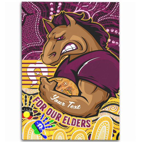 Brisbane Broncos Naidoc Week Custom Area Rug - Brisbane Broncos For Our Elders Aboriginal Inspired Area Rug Brisbane Broncos Naidoc Week Custom Area Rug - Brisbane Broncos For Our Elders Aboriginal Inspired Area Rug