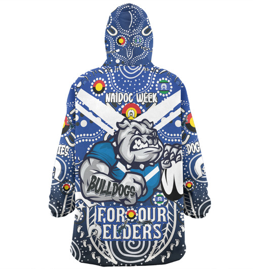 Canterbury-Bankstown Bulldogs Naidoc Week Custom Snug Hoodie - Bulldogs Naidoc Week For Our Elders Dot Art Style Snug Hoodie Canterbury-Bankstown Bulldogs Naidoc Week Custom Snug Hoodie - Bulldogs Naidoc Week For Our Elders Dot Art Style Snug Hoodie