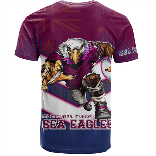 Sydney's Northern Beaches Sport T-shirt -  Sea Eagles Macost With Australia Flag T-shirt Sydney's Northern Beaches Sport T-shirt -  Sea Eagles Macost With Australia Flag T-shirt