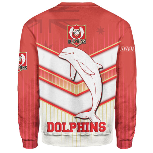 Redcliffe Sport Sweatshirt - Dolphins Macost With Australia Flag  Sweatshirt Redcliffe Sport Sweatshirt - Dolphins Macost With Australia Flag  Sweatshirt
