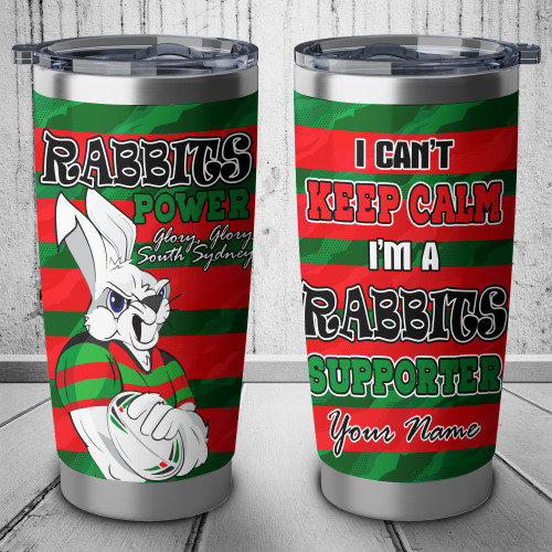 Rabbitohs Tumbler - I Can't Keep Calm I'm A Supporter Tumbler