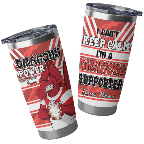 Illawarra and St George Tumbler - I Can't Keep Calm I'm A Supporter Tumbler
