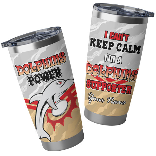 Redcliffe Dolphins Tumbler - I Can't Keep Calm I'm A Supporter Tumbler Redcliffe Dolphins Tumbler - I Can't Keep Calm I'm A Supporter Tumbler