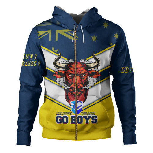 North Queensland Sport Hoodie - Go Boys! Cowboys Macost With Australia Flag Hoodie North Queensland Sport Hoodie - Go Boys! Cowboys Macost With Australia Flag Hoodie