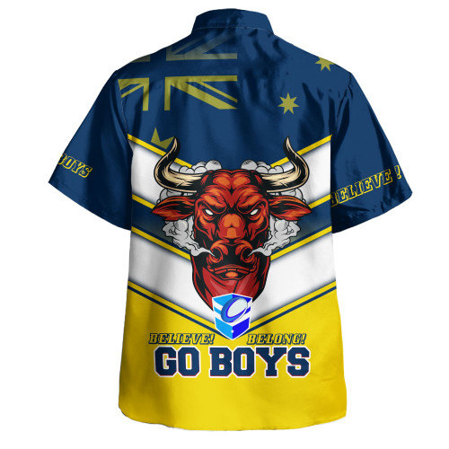 North Queensland Sport Hawaiian Shirt - Go Boys! Cowboys Macost With Australia Flag Hawaiian Shirt North Queensland Sport Hawaiian Shirt - Go Boys! Cowboys Macost With Australia Flag Hawaiian Shirt