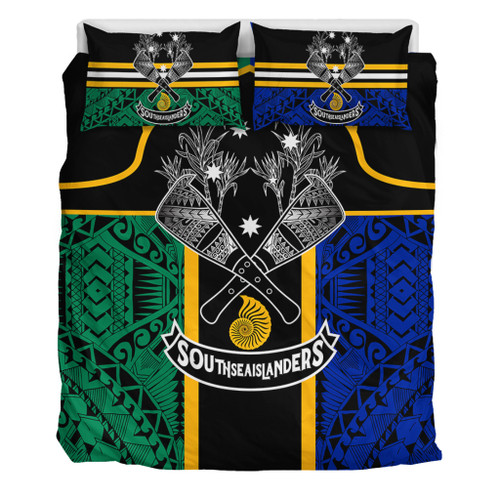 Australia South Sea Islanders Custom Bedding Set - Australian South Sea Islanders Bedding Set Australia South Sea Islanders Custom Bedding Set - Australian South Sea Islanders Bedding Set