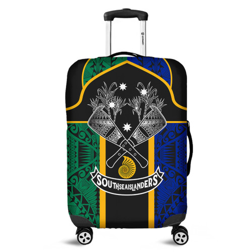 Australia South Sea Islanders Custom Luggage Cover - Australian South Sea Islanders Luggage Cover Australia South Sea Islanders Custom Luggage Cover - Australian South Sea Islanders Luggage Cover