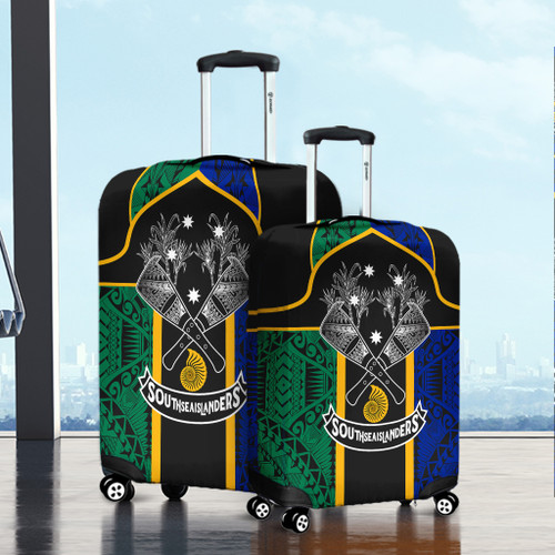 Australia South Sea Islanders Custom Luggage Cover - Australian South Sea Islanders Luggage Cover Australia South Sea Islanders Custom Luggage Cover - Australian South Sea Islanders Luggage Cover