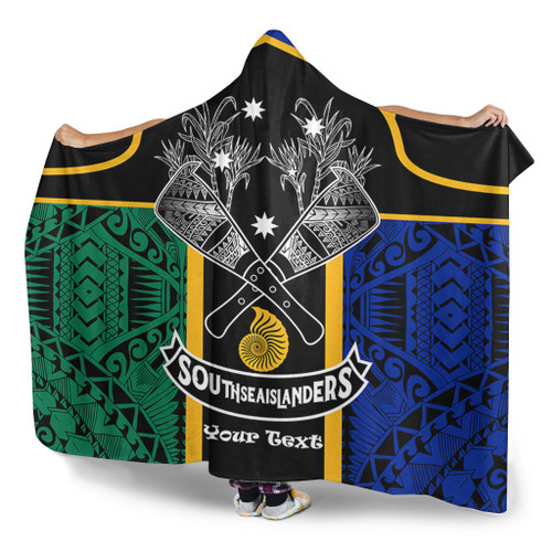 Australia South Sea Islanders  Custom Hooded Blanket - Australian South Sea Islanders Hooded Blanket Australia South Sea Islanders  Custom Hooded Blanket - Australian South Sea Islanders Hooded Blanket