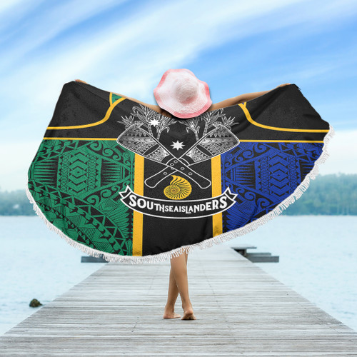 Australia South Sea Islanders Custom Beach Blanket - Australian South Sea Islanders Beach Blanket Australia South Sea Islanders Custom Beach Blanket - Australian South Sea Islanders Beach Blanket