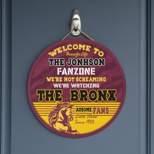 Broncos Door Sign - Welcome To Our Fan Zone Door Sign Broncos Door Sign - Welcome To Our Fan Zone Door Sign