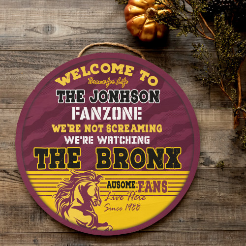 Broncos Door Sign - Welcome To Our Fan Zone Door Sign Broncos Door Sign - Welcome To Our Fan Zone Door Sign
