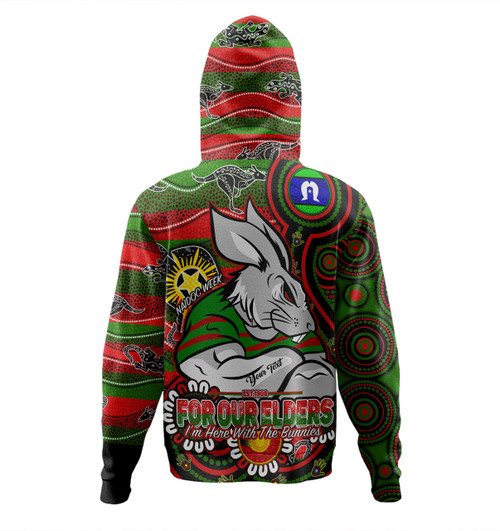 South Sydney Rabbitohs Custom Hoodie - Bunnies For Our Elders Hoodie Hoodie South Sydney Rabbitohs Custom Hoodie - Bunnies For Our Elders Hoodie Hoodie